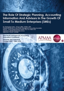 APMAA Strategic Planning Accounting & SMEs Cover